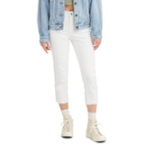 Levi's Womens 311 Shaping Skinny Capri Jeans White Size 29 Mid Rise NWT