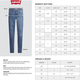 Levi's womens 720 High Rise Super Skinny Jeans 18W Black NWT