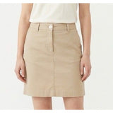 Maggie Lane Golf Skort Women's 8 Khaki gray Poly/spandex pre-owned
