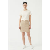 Maggie Lane Golf Skort Women's 8 Khaki gray Poly/spandex pre-owned