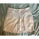 Maggie Lane Golf Skort Women's 8 Khaki gray Poly/spandex pre-owned