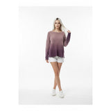 American Eagle Ombre Sweater Women's Size XS Purple Cotton Blend Long Sleeve Pullover