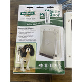 PetSafe Plastic Pet Door Small 5 1/8" X 8 1/4" Flap Opening, NEW