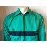 Pioneer Seed Vintage Full Zip Jacket Men's Size Small Green Embroidered Logo
