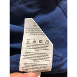 Wonderwink Aero Women's 2XS Medical Scrub Top Navy Blue Poly/Rayon/Lycra NWOT