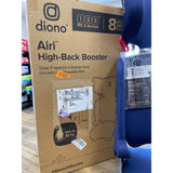 Diono Airi Travel High-Back Booster Seat, Foldable 40-100 lb NEW