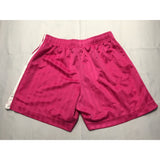 Nike Girls Basketball Athletic Shorts XL (16) Pink Elastic Waist Polyester