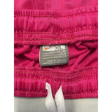 Nike Girls Basketball Athletic Shorts XL (16) Pink Elastic Waist Polyester