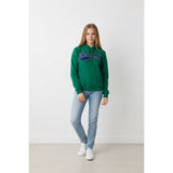 Abercrombie Hoodie Young Woman's XL Green Hooded Sweatshirt