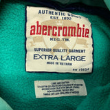 Abercrombie Hoodie Young Woman's XL Green Hooded Sweatshirt