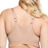 Glamorise MagicLift Front Close Posture Back Support Bra #1265 Size 58G NWOT