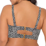 Smart & Sexy 36DD Long Line Bikini Top Fresh Water Pearl Style SA625 NWT