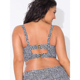 Smart & Sexy 36DD Long Line Bikini Top Fresh Water Pearl Style SA625 NWT