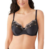 Wacoal 855377 Womens Side Note Full Figure Underwire Bra Black