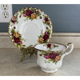 Royal Albert Old Country Roses Tea Cup & Saucer Set Bone China England