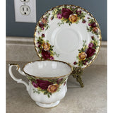 Royal Albert Old Country Roses Tea Cup & Saucer Set Bone China England