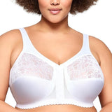 Glamorise #1200 Women's Full Figure MagicLift Front Close Support Bra