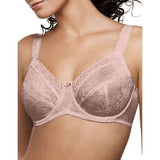 Wonderbra W7477 Full Support Underwire Bra with Gel Straps-BLUSH