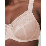 Wonderbra W7477 Full Support Underwire Bra with Gel Straps-BLUSH