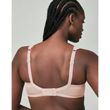 Wonderbra W7477 Full Support Underwire Bra with Gel Straps-BLUSH