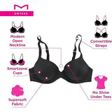 Maidenform One Fabulous Fit Tailored Demi Bra DM7543 Instant Teal