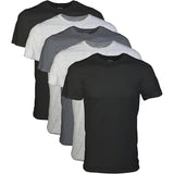 Gildan Mens Platinum Crew T-Shirts 5 Pack XL NEW