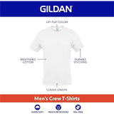 Gildan Mens Platinum Crew T-Shirts 5 Pack XL NEW
