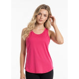 Champion Activewear Top women's Large Pink Sleeveless Polyester Workout Running
