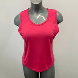 Champion Activewear Top women's Large Pink Sleeveless Polyester Workout Running