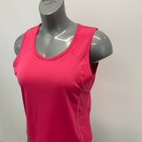Champion Activewear Top women's Large Pink Sleeveless Polyester Workout Running