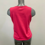 Champion Activewear Top women's Large Pink Sleeveless Polyester Workout Running