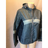 Point Zero Nicole Benisti Women's Mesh Lined Hooded Full Zip Jacket Size M