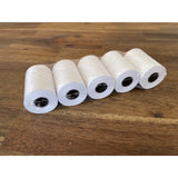 Thermal Paper Receipt Rolls  2 1/4" X 50 Feet for Debit/Credit Machine Pack of 5