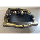 Amerock Carriage House Brass Colored Recessed Bath Soap Dish Grab Bar USED