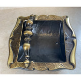 Amerock Carriage House Brass Colored Recessed Bath Soap Dish Grab Bar USED