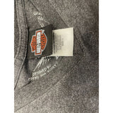 Duke's Harley Davidson Chatham-Kent Men's Large Gray Graphic T Shirt Cotton Blend Short Sleeve Crew Tee