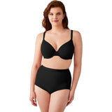 Wacoal 853387 Womens Shallow Top Shape Revelation T-Shirt Bra 38DD Black NWT