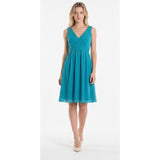Vero Moda Women's Small Casual Short Sleeveless Polyester Wrap Dress Cami Dress