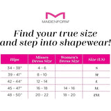 Maidenform 2556 Flexees Shapewear Wear Your Own Bra Singlet Black 3XL NWT