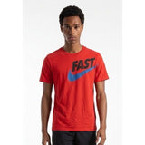Nike Running Dri-Fit T shirt Mens Medium Red Graphic