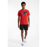 Nike Running Dri-Fit T shirt Mens Medium Red Graphic