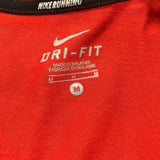 Nike Running Dri-Fit T shirt Mens Medium Red Graphic