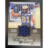 2014 Upper Deck CFL UD Game Jersey Cory Watson Blue Bombers #GJ-CW
