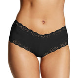 Maidenform Hipster Panties Low-Rise Cheeky Fit, Scalloped Lace 2 Pack Medium NWOT