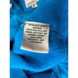Campus Crew Womens Hoodie Size Small Blue V Neck Long Sleeve Pullover Sweatshirt