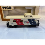 Tyco Model Train HO Scale 8 Wheel Caboose Spirit of 76 327X New