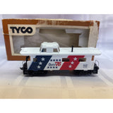 Tyco Model Train HO Scale 8 Wheel Caboose Spirit of 76 327X New