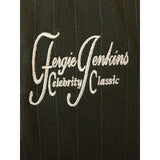 Fergie Jenkins Celebrity Classic Mens Size L Black Polyester Golf Polo Shirt NEW