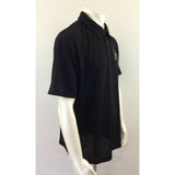 Fergie Jenkins Celebrity Classic Mens Size L Black Polyester Golf Polo Shirt NEW