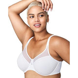 Wonderbra W7434 Underwire with Breathable Fabric and Side Shaping-White